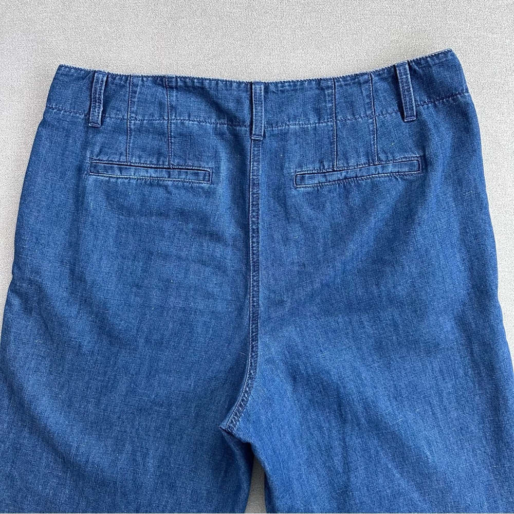 Talbots New England Chino Denim Hemp Blend Pants. Size 14. - Picture 3 of 9